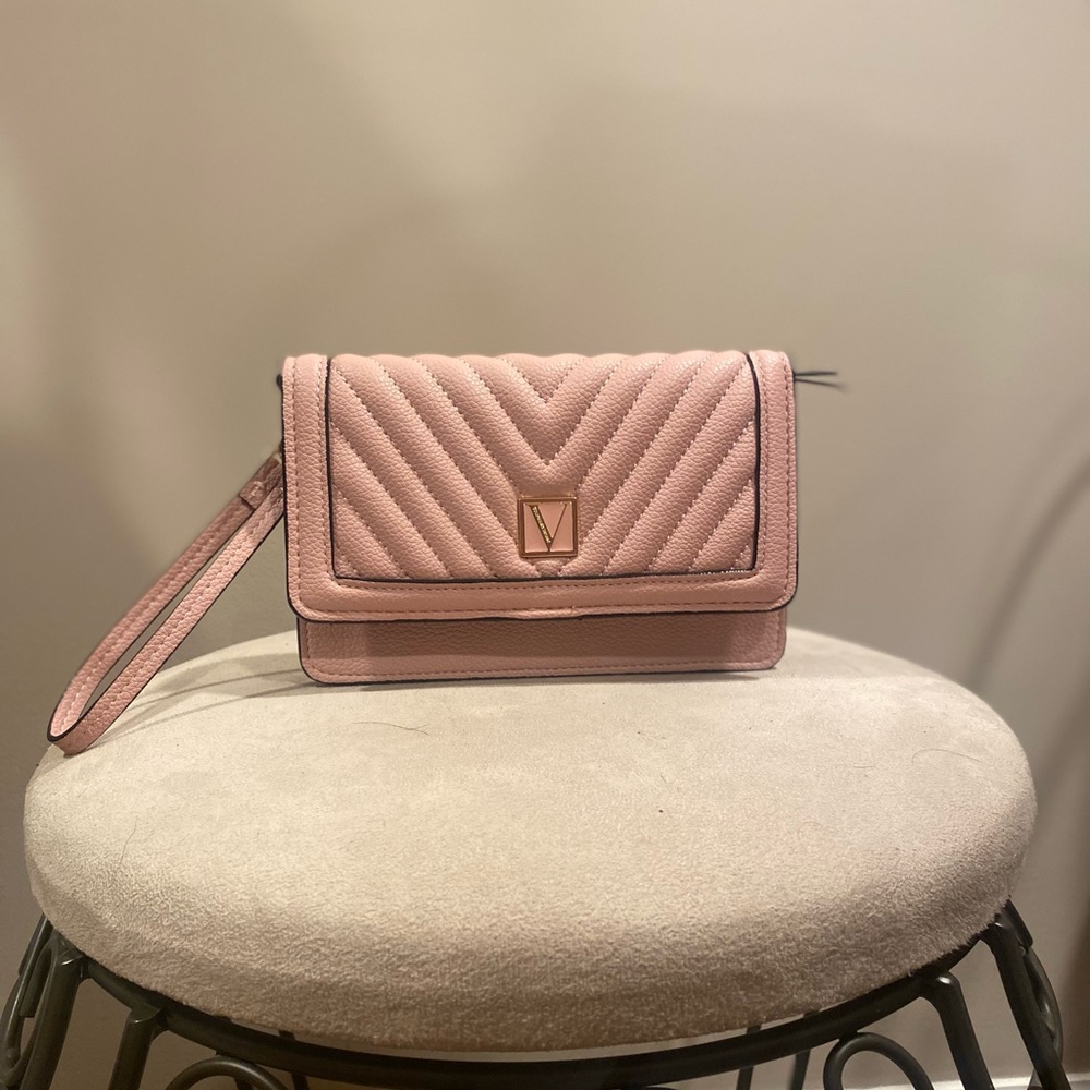 VS Blush Pink Wristlet Wallet/ Clutch